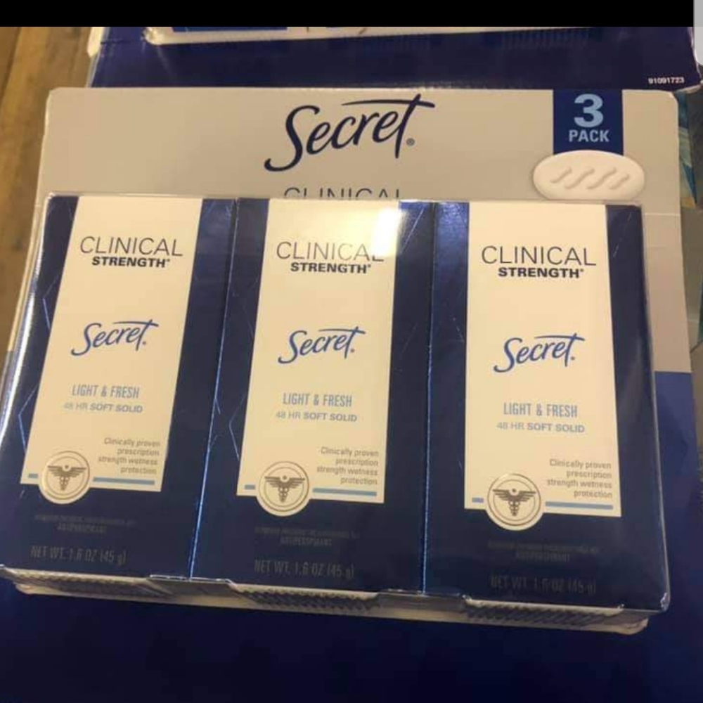 Secret clinical 3 pack